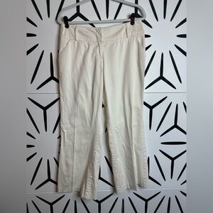 New York & Company Off White Wide Leg Pants Women’s Size 8P